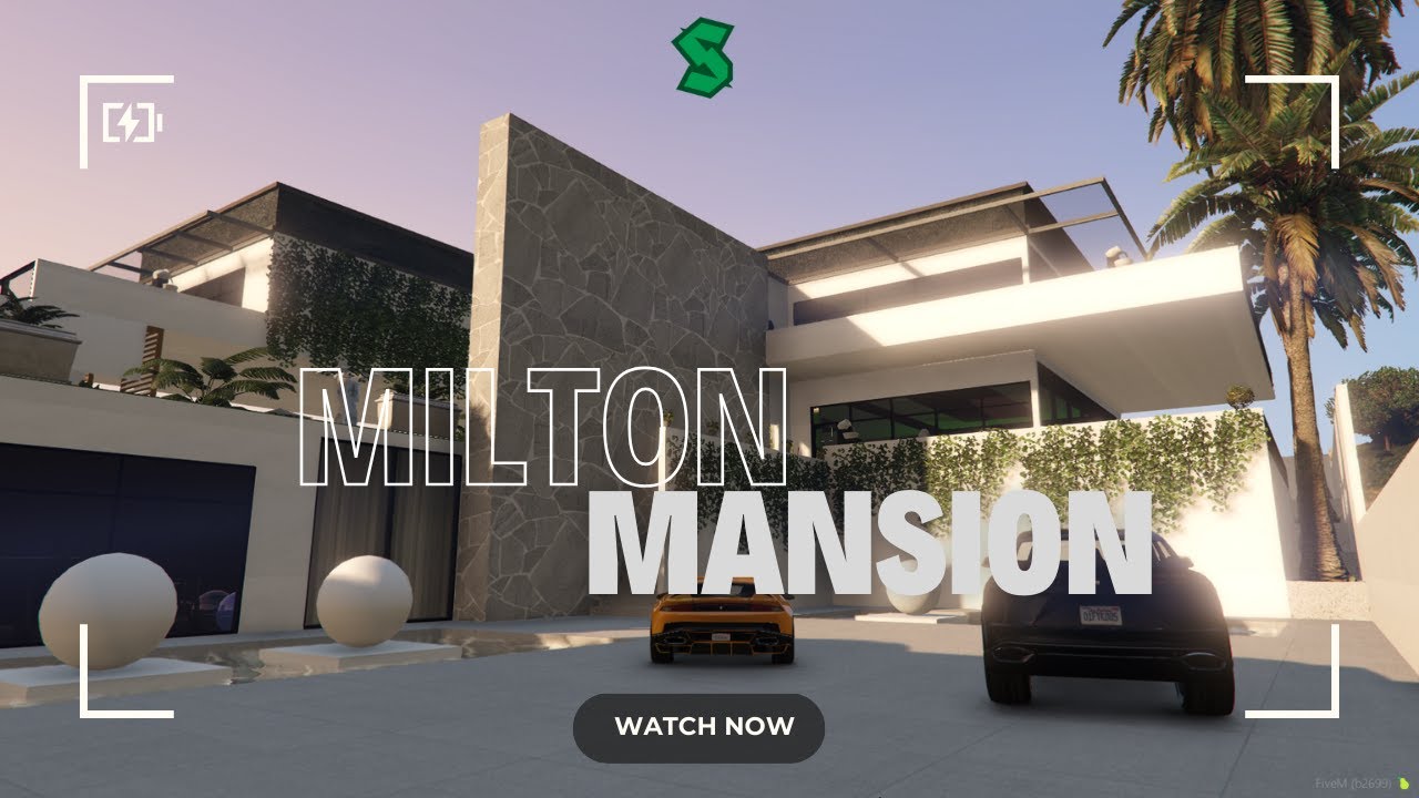 [MLO] Milton Mansion / FiveM MLO Mansion / GTA5 - YouTube