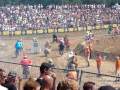 Zwarte Cross 2009. Start van Brommerklasse. Meer dan 1200 brommers in de Race.