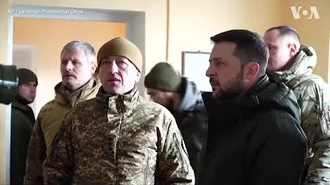 烏克蘭總統澤連斯基視察第聶伯羅地區官兵 - 天天要聞