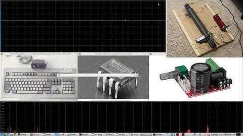 VLF QRQ CW Transmitter: keying a TLC551 osc. to CLASS D audio amp to high Q Ferrite Resonant Antenna
