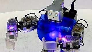 Футаж Робототехника. Современные Роботы. Robobuilder. Бал Роботов. Танец Роботов. Видеофутажи