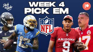 NFL Pick 'Em: Week 4 Predictions