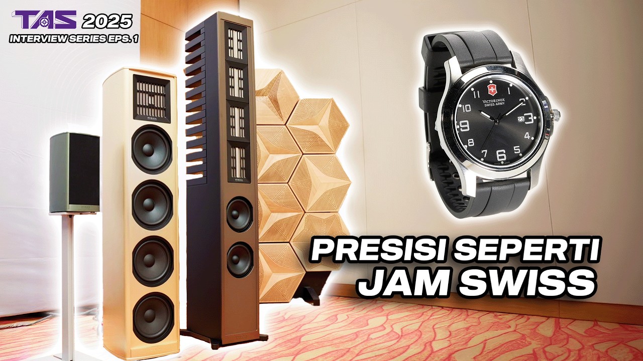 Speaker Asal Swiss Ini Selalu Pakai Ribbon Driver Sejak 1986! | Piega Speaker Switzerland