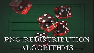 PYTHON - RNG-Redistribution Algorithm Examples