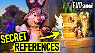 SECRET Splash Mountain REFERENCES at Tiana’s Bayou Adventure (Disneyland)