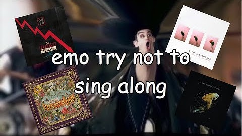 EMO TRY NOT TO SING ALONG CHALLENGE (for CrankThatFrank)