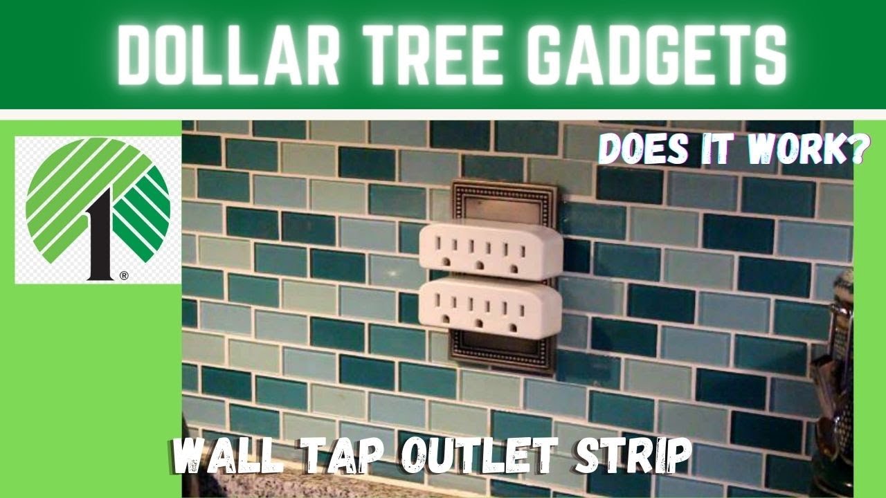 Dollar Tree Gadgets...Do They Work? Wall Tap Outlet Strip YouTube