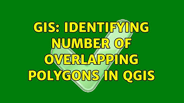 GIS: Identifying number of overlapping polygons in QGIS (4 Solutions!!)