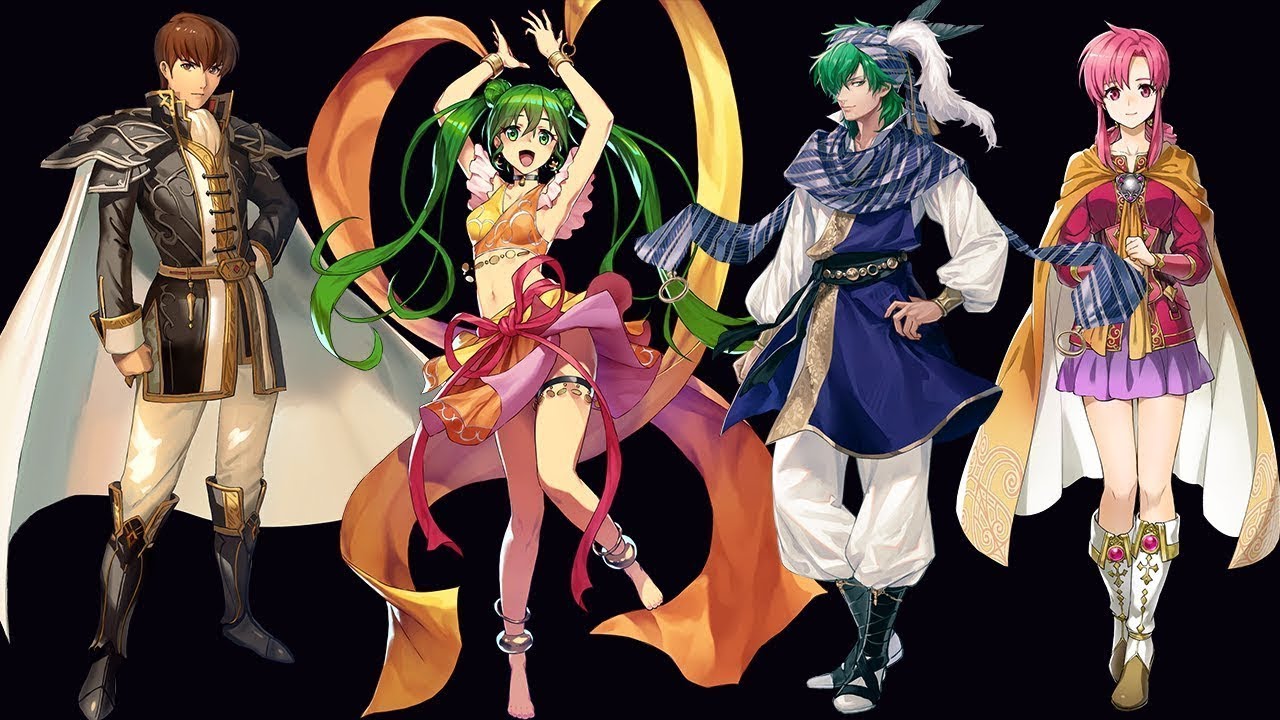 Fire Emblem Heroes: Voice Clips - Doorway to Destiny (Quan, Silvia, Lewyn, Ethlyn)