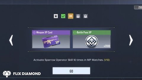 Activate Sparrow Operator Skill 10 times in MP Matches - Call of Duty Mobile