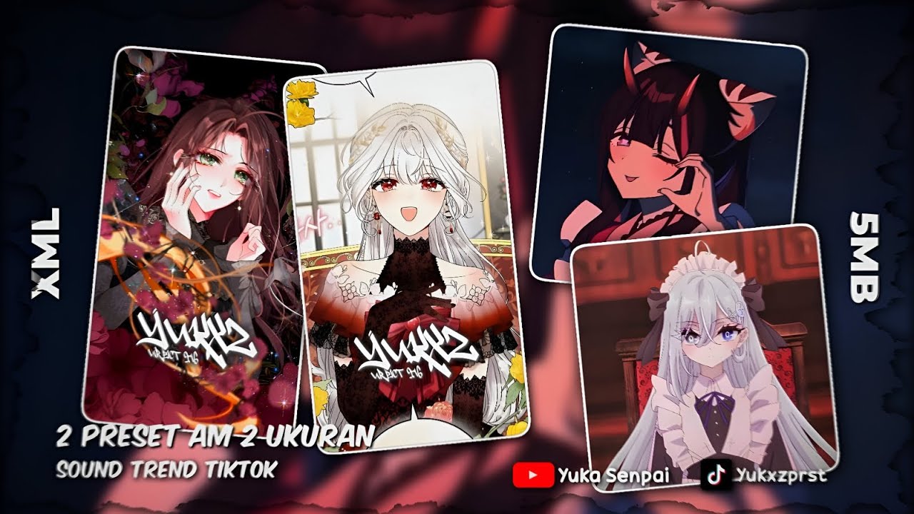 2 PRESET JJ AM 2 UKURAN☕, CALON MANTU IDAMAN, MELODI DORA DORA😋🔥