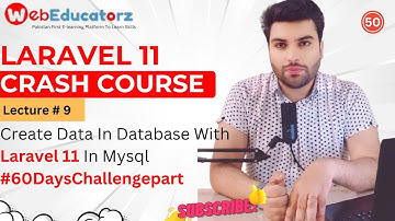 How to Creat Data In Database with Laravel 11 in Mysql - Day 50 - Urdu/Hindi  - Asad Mukhtarr
