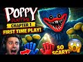 POPPY PLAYTIME CHAPTER 1 – FIRST TIME PLAY! 😱 (Scariest Toy Factory Ever?) #PoppyPlaytime #Poppy
