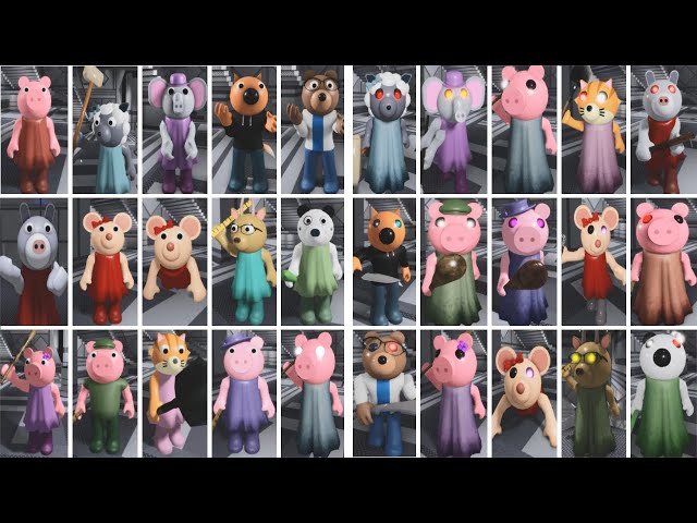 ROBLOX Piggy Skins (Up to Wave 2 Redesigns) Tier List (Community