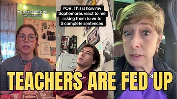 Modern teachers say that Gen Alpha is UNTEACHABLE 