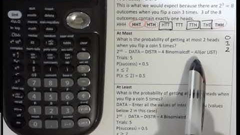 TI-36X PRO Probability Distributions