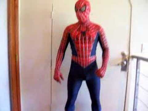 spiderman 3 red and blue  costume video YouTube