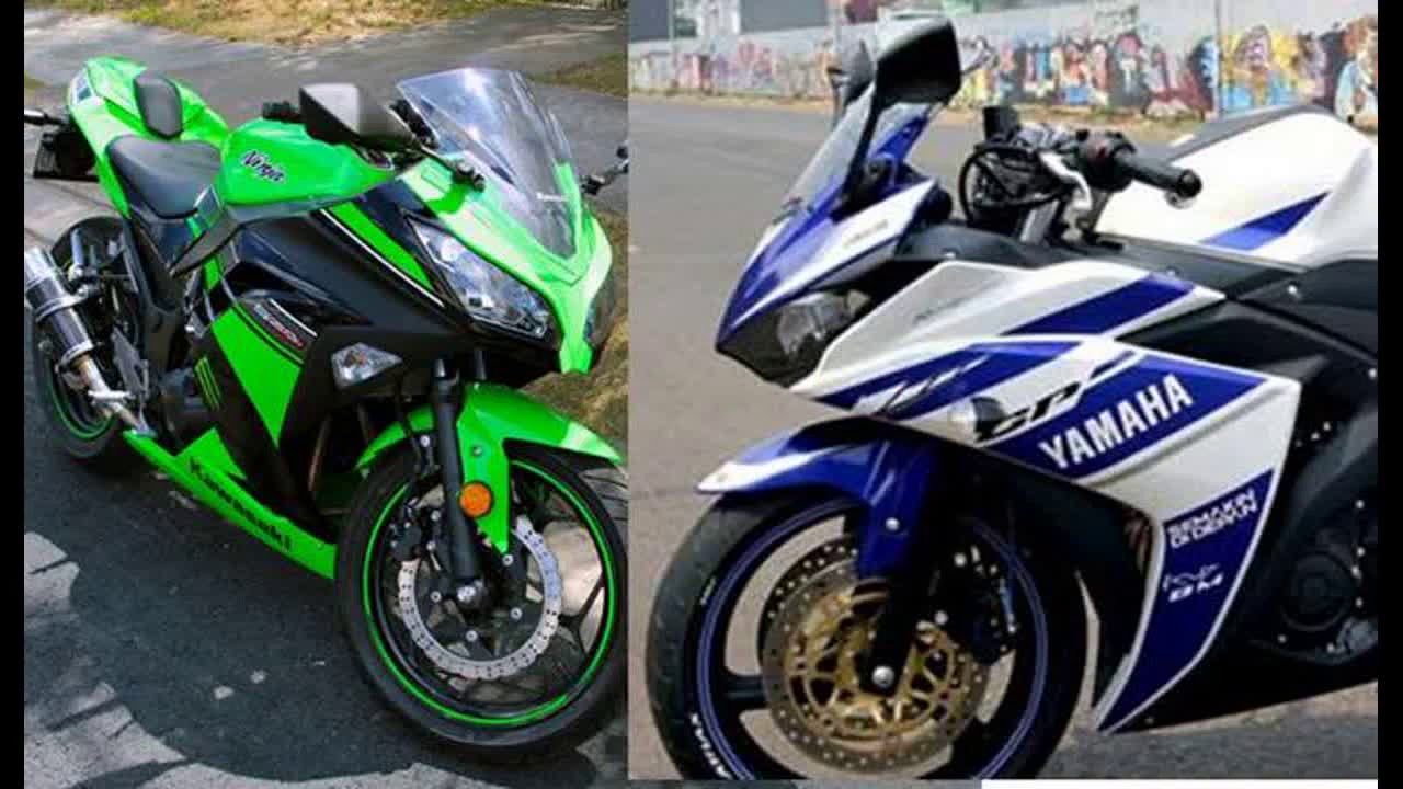 Modifikasi Aha R15 Modif Ninja 250 Keren YouTube