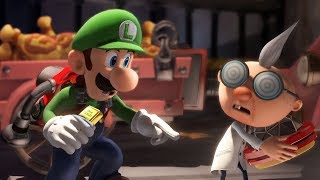 Luigi shakes down a hotel in Luigis Mansion 3