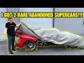 I got 2 rare abandoned and destroyed supercars for free