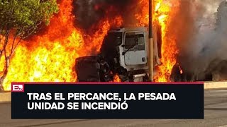 Tráiler embiste a varios autos en Cuautla, Morelos, y deja varios muertos