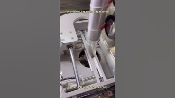 Pyramid Tea Bag Packaging Machine with 4 head scale #teabag #teabagpackingmachine #packagingmachine