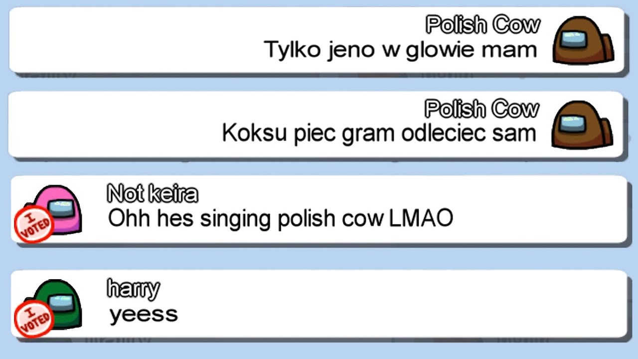 Польская корова песня перевод. Polish Cow Song. Polish Cow Lyrics. Dancing Polish Cow текст. Polish Cow перевод.