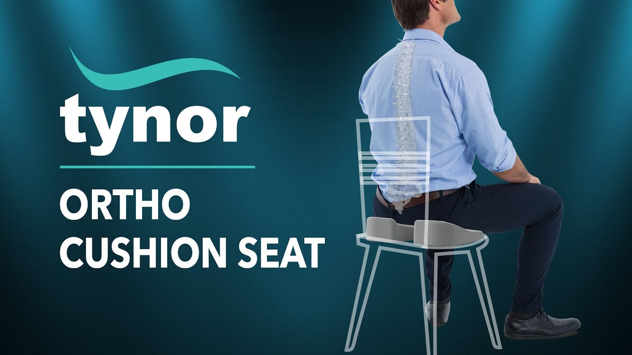 Tynor Ortho Cushion Seat (H23) for bringing lower back to its neutral  position. 