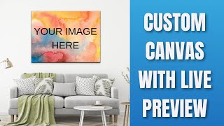 How to build a custom canvas with live preview on Shopify product page(Product options and variants)