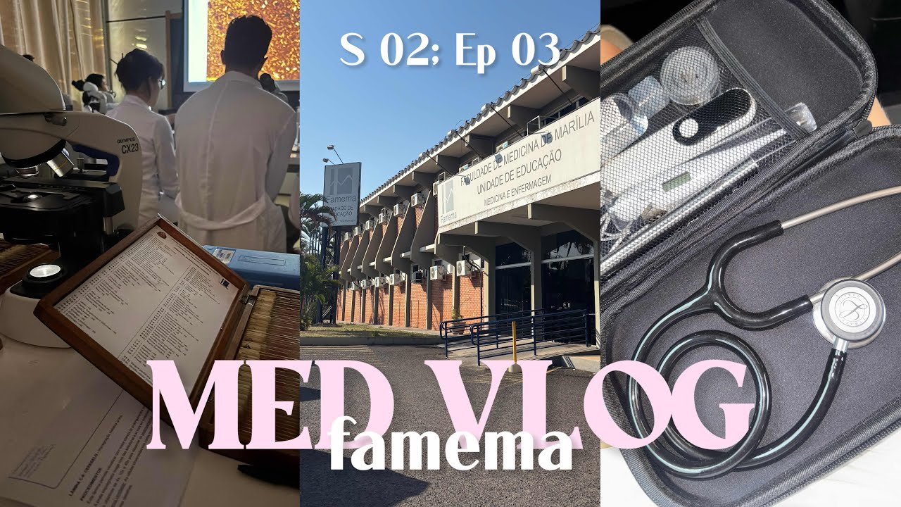 #medvlog S01, Ep03 - rotina na semana de prova do pbl  (famema)