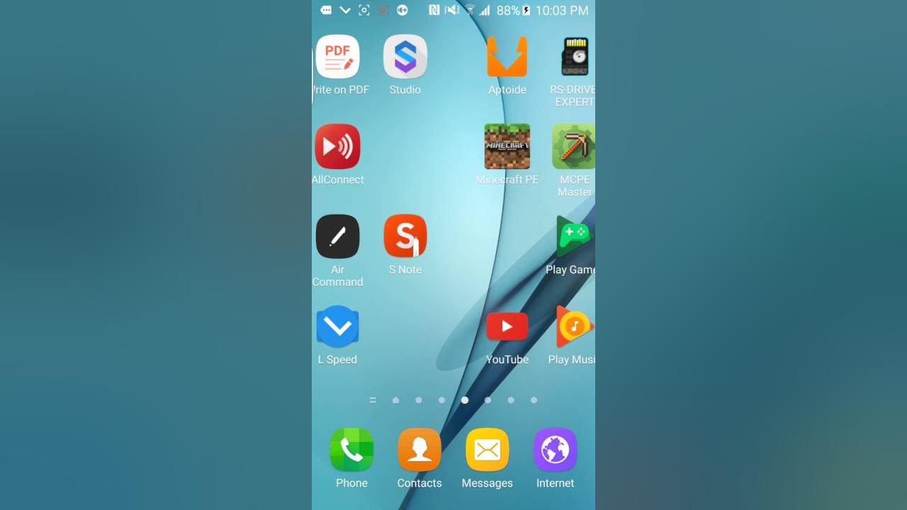 How to play music through ear piece on Galaxy s7 Android YouTube