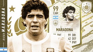 BEYOND BROKEN!! *99* MOMENTS MARADONA REVIEW! FIFA 20 Ultimate Team