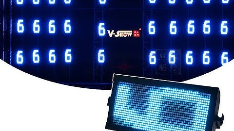 Lighting show for LED strobe 960 RGB