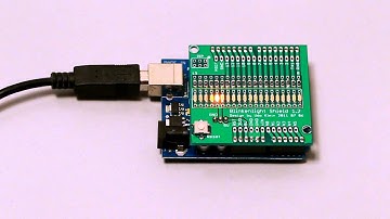 Arduino Blinkenlight Shield - Simple Bounce