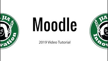 Moodle Video Tutorial Part 1