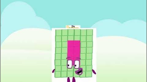 Numberblocks intro all Multiplied by 24