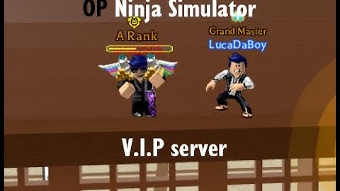 Free Vip Server | Op Ninja Simulator
