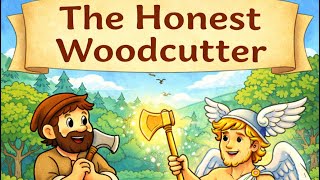 The Honest Woodcutter 🪓 | Moral Story for Kids | Aesop’s Fable