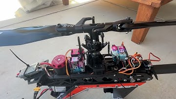 SAB Raw 700 Piuma Ardupilot Matek F405 WTE helicopter
