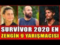 Survivor 2020 En Zengin 9 Yarışmacısı! ve Sürpriz Bonus