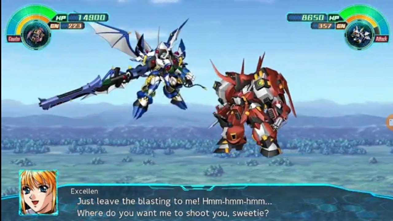 Super Robot Wars 30: Alt Eisen Riese and Rein Weiss Ritter All Attack Animations