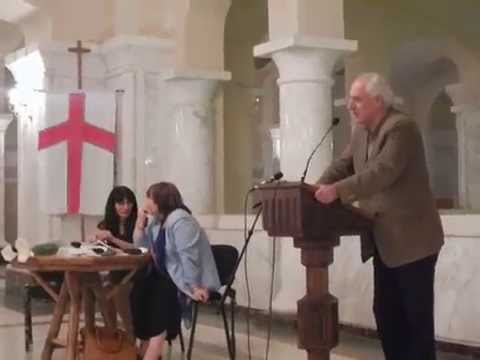 ნინო კემულარიას პოეზიის საღამო.თბილისი,სამება.8 მაისი,2014 წელი.