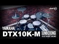 Yamaha DTX10K-M electronic drums unboxing & playing by drum-tec