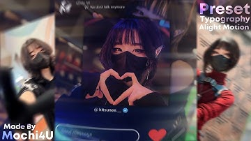 Preset PMV Typography - We Don