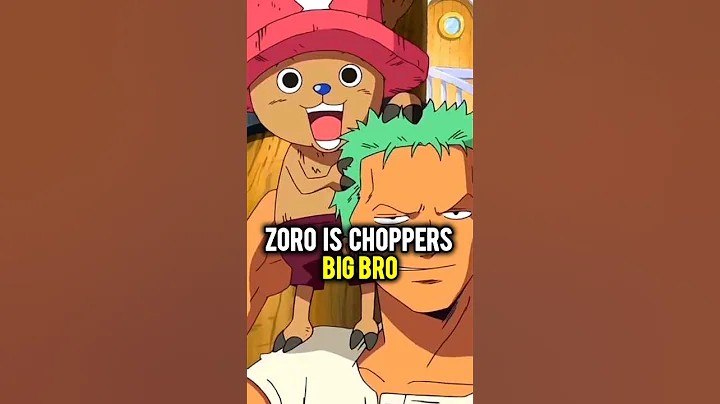 Zoro is choppers Big Bro | One Piece