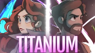 TITANIUM (Cover) - Caleb Hyles & @annapantsu- David Guetta [Lyrics]