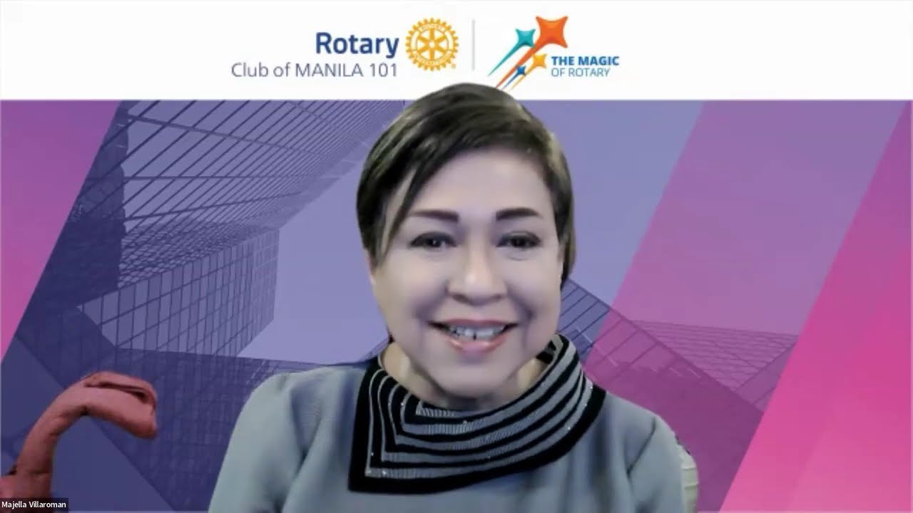 ROTARY CLUB OF MANILA 101 "FINDING YOURSELF THROUGH FINANCIAL LITERACY"