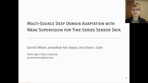 Multi Source Deep Domain Adaptation with Weak Supervision for Time-Series Sensor Data