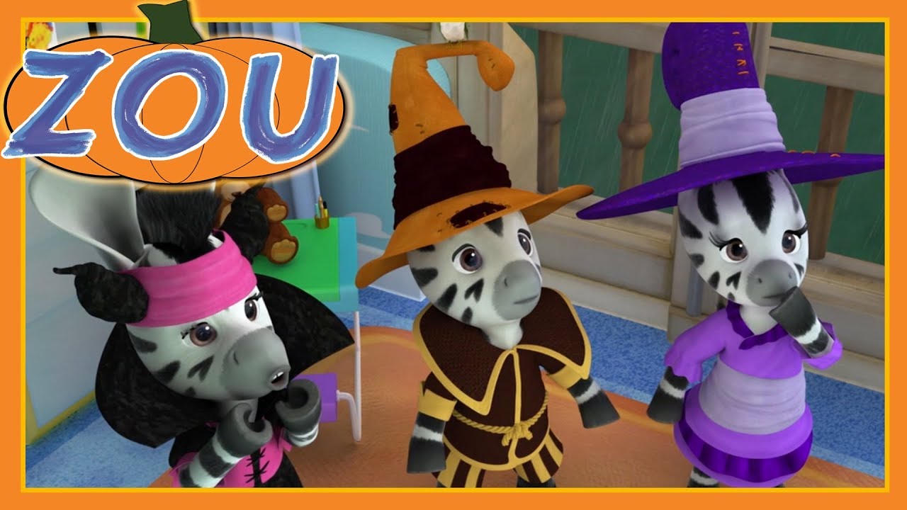 Zou in English 💀HALLOWEEN 2 🎃 60 min COMPILATION | Cartoons for kids