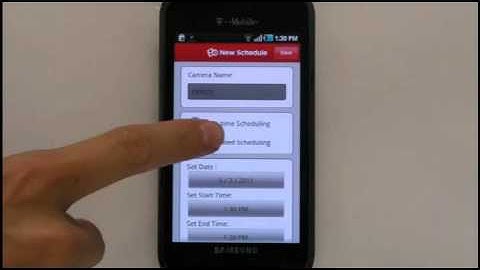 RemoteCam Android Tutorial: Recording